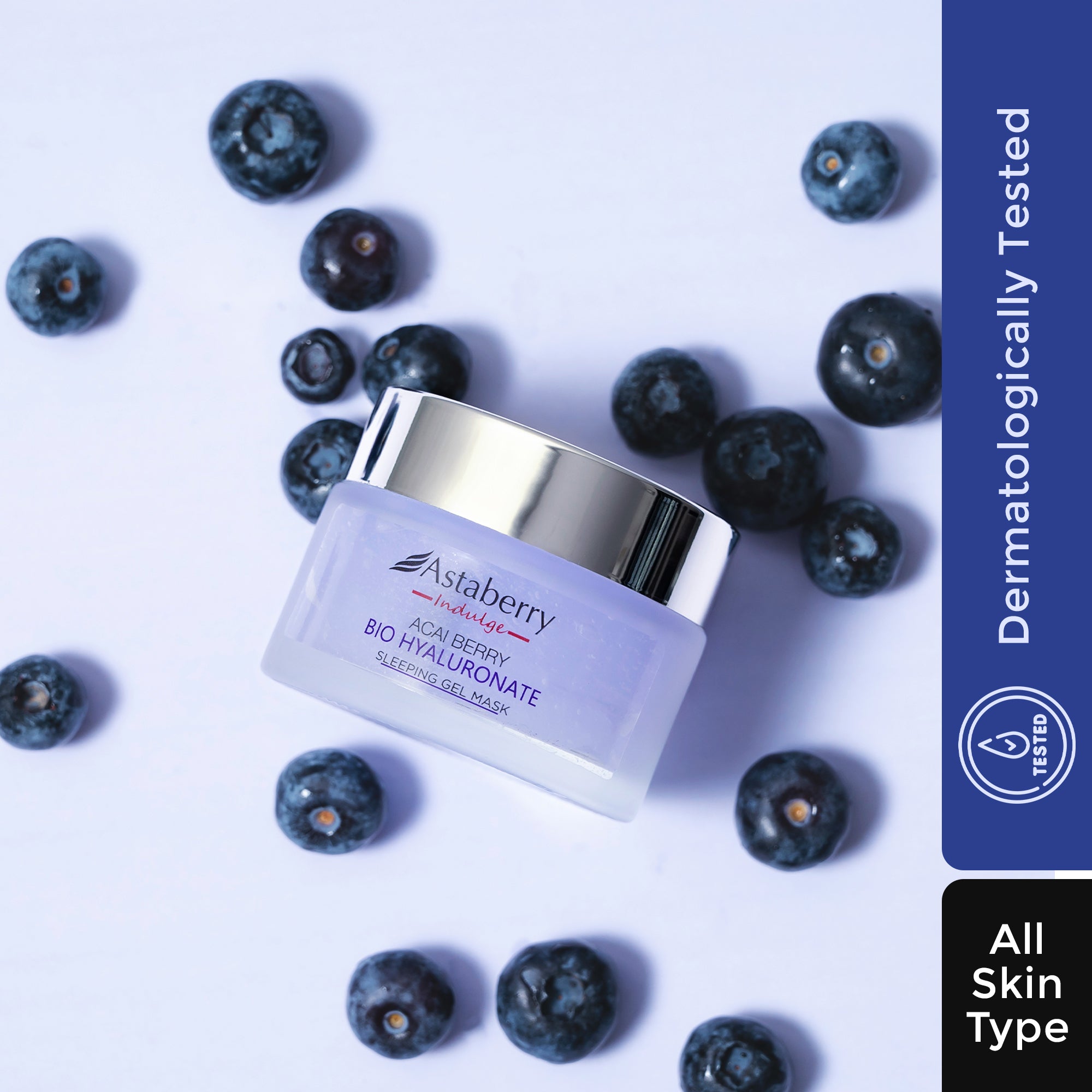 Acai Berry Sleeping Gel Mask For Dull skin And Pigmentation Astaberry