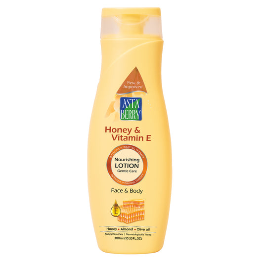 Astaberry Honey & Vitamin E Body Lotion - 100ml