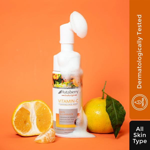 Vitamin C Foaming Face Wash For Skin Brightening - 150 ML