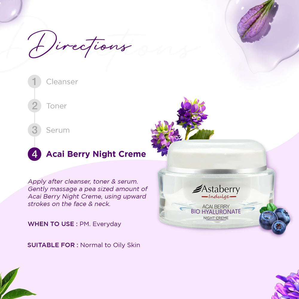 Acai Berry Bio Hyaluronate Night Creme