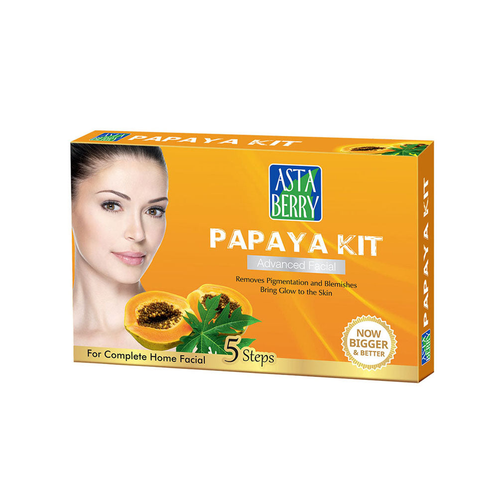 Papaya Fruit Face Facial Kit Astaberry