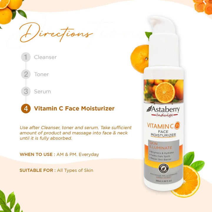 How to use Vitamin C 5% Face Moisturizer