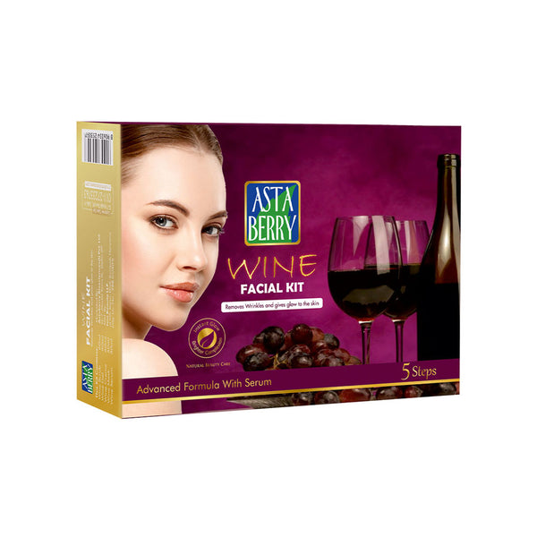 Wine Facial Kit | For Glow & To Remove Wrinkles